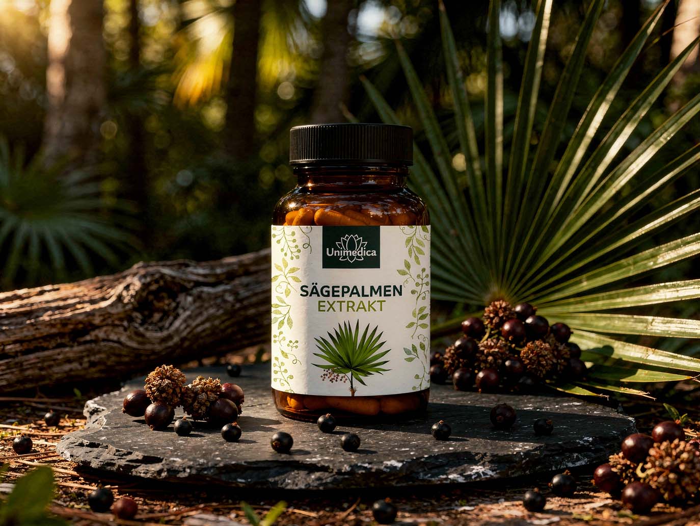 Saw Palmetto Extract  310 mg per daily dose (1 capsule)  200 capsules  by Unimedica