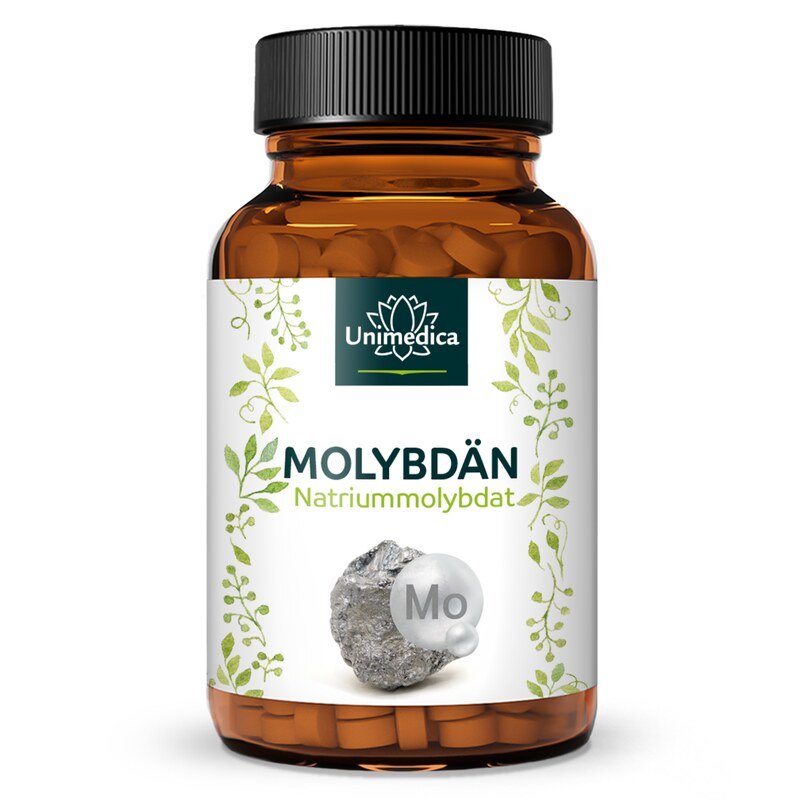 Molybdenum - high-dose - 200 µg per daily dose (1 tablet) - 365 tablets - from Unimedica