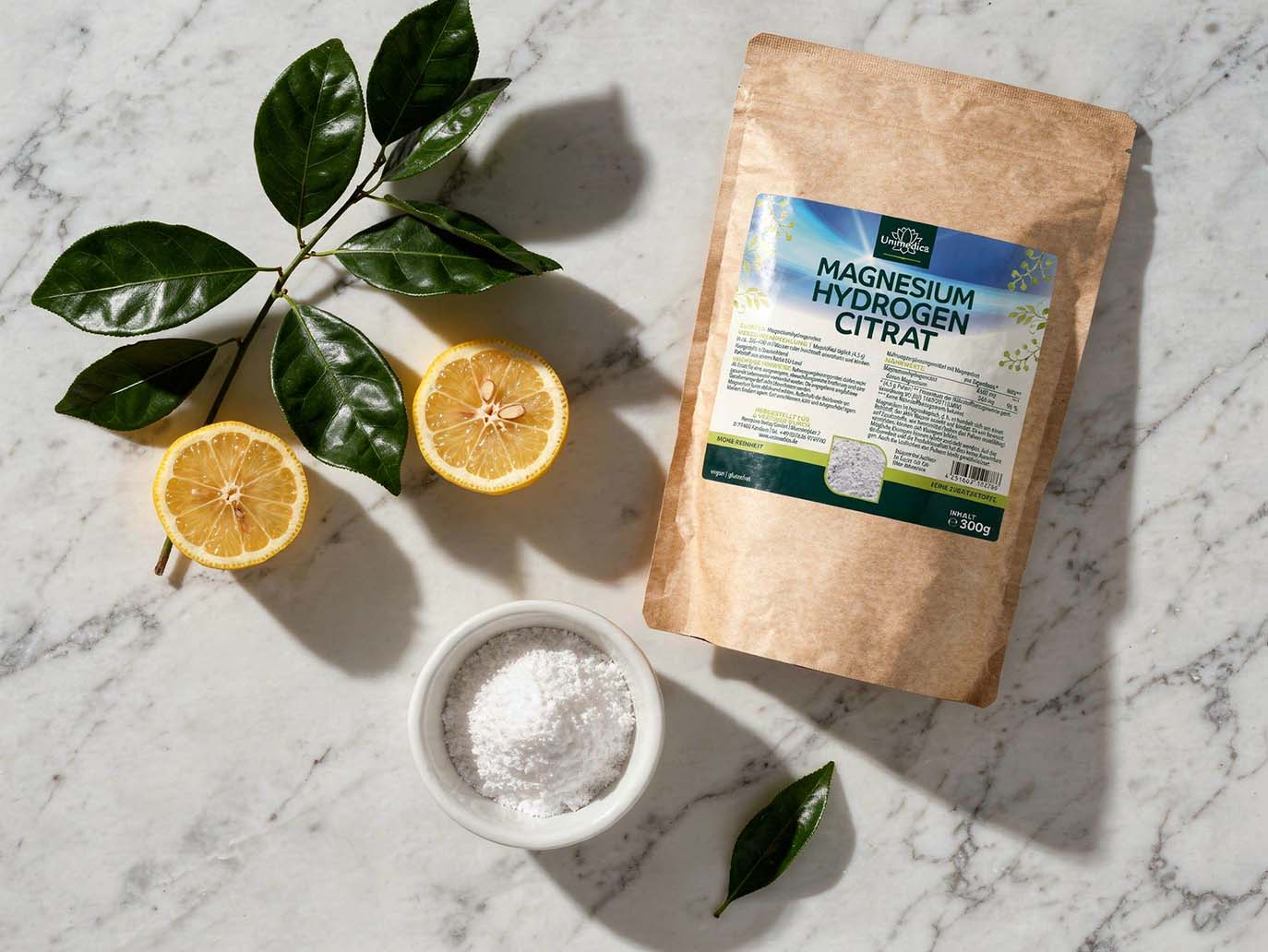 Magnesium Citrate Powder - contains 8 % elementary magnesium  from Unimedica