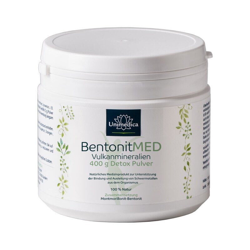 Bentonite Med Detox Powder - 400 g - from Unimedica