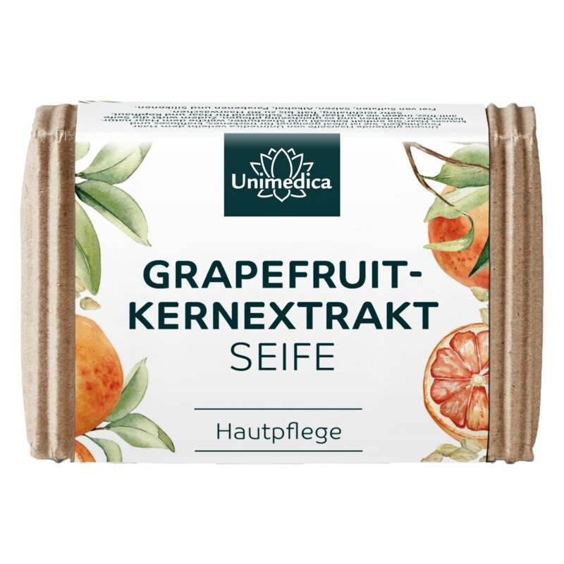 Grapefruit Seed Soap  Grapefruit seed extract coconut soap  all natural and cold-stirred - 100 g - from Unimedica