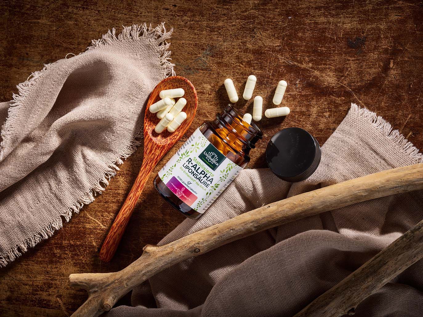 R-Alpha-Lipoic Acid Sodium - Bio Enhanced® - 240 mg per daily dose (2 capsules) - 60 capsules - by Unimedica