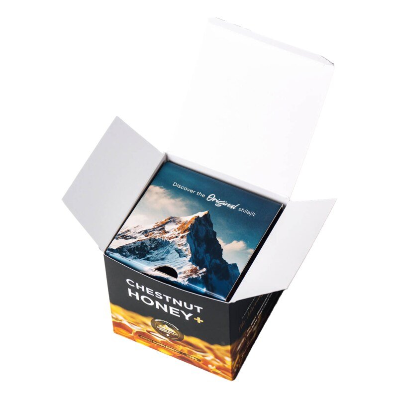 Chestnut Honey - Kastanienhonig - Mountaindrop® - Kastanienhonig mit Shilajit - 350 ml