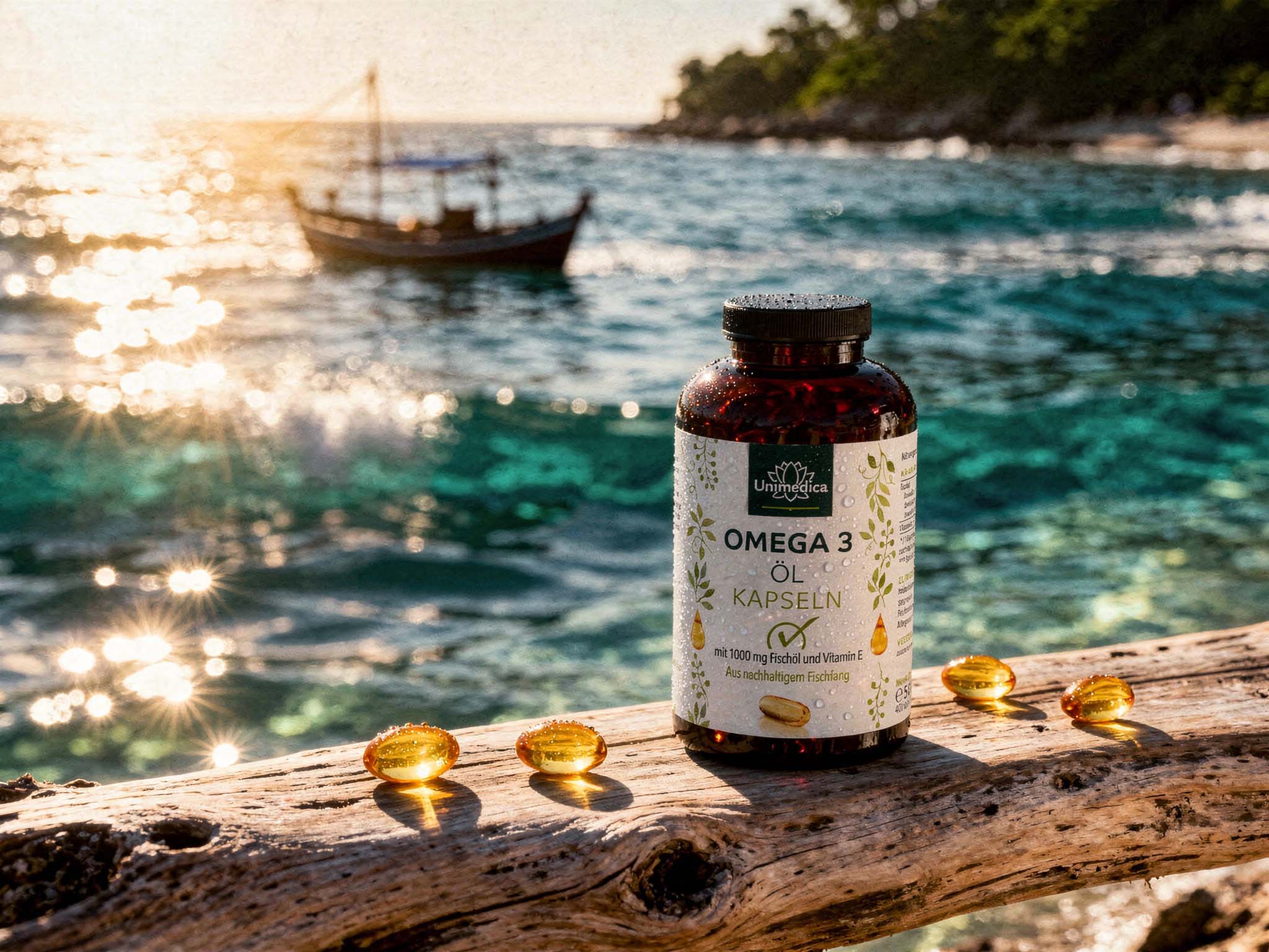 Omega-3 capsules, high-dose  400 capsules  from Unimedica